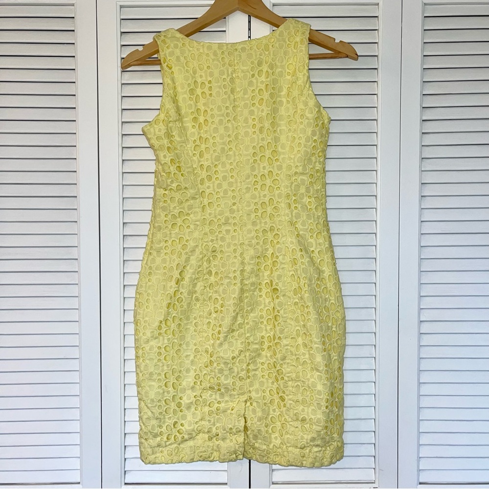 Tommy Hilfiger Yellow Eyelet Dress - Picture 11 of 11